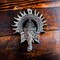 Metal Ganesha Face Wall Hanging Traditional Indian Gift Item for Home Office Floor Wall Stickers Decoration Diwali Decor Wall Hanging Showpiece Housewarming Gift